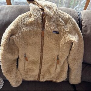 Patagonia Retro X Pile Fleece Jacket Womens Med Beige  Outdoor Preppy Gorpcore